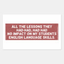 Pesquisar por professor de inglês adesivos Leitura