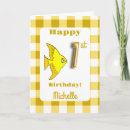 Pesquisar por peixes amarelos cartoes postais Para crianças