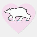 Pesquisar por urso polar branco adesivos Coração