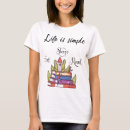 Pesquisar por a vida é simples camisetas Natal