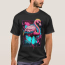 Pesquisar por flamingo colorido camisetas Ilustração