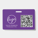 Pesquisar por nome roxo crachás Empregado