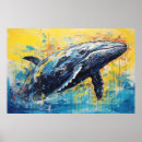 Pesquisar por pintura baleia artes pósteres Animal