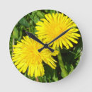 Pesquisar por erva daninha relogios de parede Dandelion