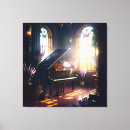 Pesquisar por piano impressão de canvas Elegante
