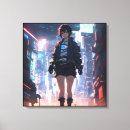 Pesquisar por metrópole impressão de canvas Futurista