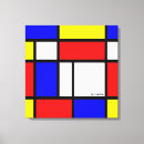 Pesquisar por pintura mondrian pósteres Azul