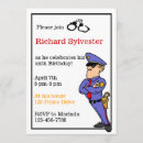 Pesquisar por da polícia aniversário convites Policial