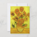 Pesquisar por girassóis de vincent van gogh cartoes Belas artes