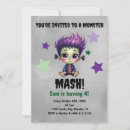 Pesquisar por monster mash convites Verde