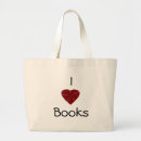 Pesquisar por eu amo livros bolsas tote Coração