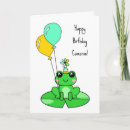 Pesquisar por sapo feliz aniversario cartoes Qualquer crinaça