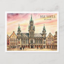 Pesquisar por cidade de bruxelas cartoes postais Aquarela