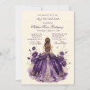 Pesquisar por roxo da princesa convites Tiara