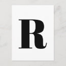 Pesquisar por letra r cartoes postais Minimalista