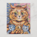 Pesquisar por louis wain cartoes postais Vintage