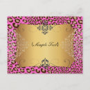 Pesquisar por pele leopardo cartoes postais Rosa