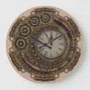 Pesquisar por engrenagens steampunk relogios de parede Latão