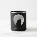 Pesquisar por da lua cheia canecas Lobo