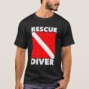 Pesquisar por mergulhador certificado camisetas Oceano