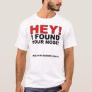 Pesquisar por nariz camisa camisetas Divertido