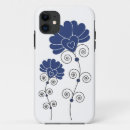 Pesquisar por flor branca azul iphone capas Moderno