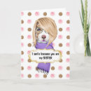 Pesquisar por cães engraçados cartoes Para ela