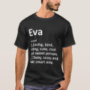Pesquisar por nome eva camisetas Engraçado