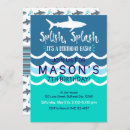 Pesquisar por shark party convites Qualquer crinaça