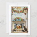 Pesquisar por de da lareira natal cartoes Natais vintages