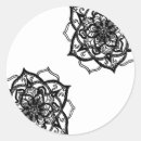 Pesquisar por mandala preto e branco adesivos Flor