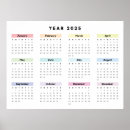 Pesquisar por calendário anual pôsteres pósteres Minimalista
