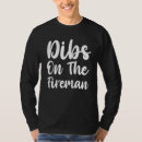 Pesquisar por esposa do bombeiro camisetas Engraçado