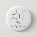 Pesquisar por cafeína botons Molécula de cafeína