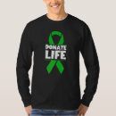 Pesquisar por doação de órgão camisetas Conscientização