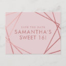 Pesquisar por sweet 16 quadrados convites Rosa