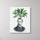 Pesquisar por plantas impressão de canvas Steampunk