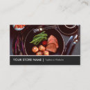 Pesquisar por carne cartao de visita Restaurante