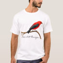 Pesquisar por vermelho escarlate camisetas Pássaros