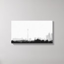 Pesquisar por skyline impressão de canvas Preto e branco