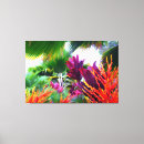 Pesquisar por plantas tropicais impressão de canvas Floral