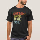 Pesquisar por 2 de abril camisetas Anos
