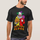 Pesquisar por palhaço feliz camisetas Assustador
