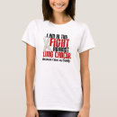 Pesquisar por apoio do câncer pulmonar camisetas Pai