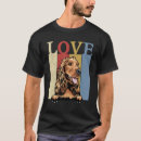 Pesquisar por eu amo meu cocker spaniel camisetas Pai