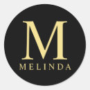 Pesquisar por monograma dourado adesivos Preto