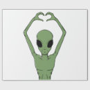 Pesquisar por alien papel de presente Ficção científica