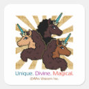 Pesquisar por design unicórnio adesivos Licenciado afro unicorn