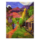 Pesquisar por gauguin pósteres Estrada em tahiti