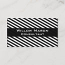 Pesquisar por diagonal padrao cartao de visita Preto e branco